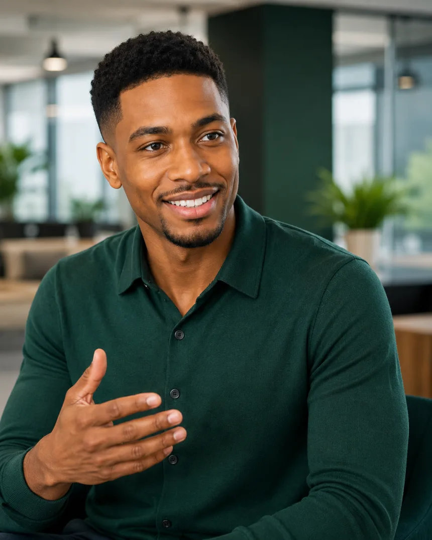 Portrait of Marcus Ellison